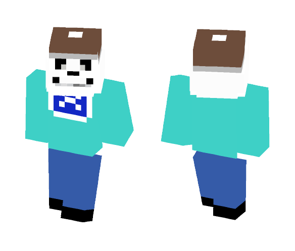 Bad baby sans - Baby Minecraft Skins - image 1