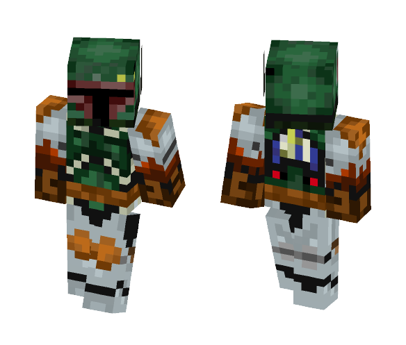 Download Free Mr boba fett Skin for Minecraft image 1 Mr boba fett - Male Minecraft Skins - image 1