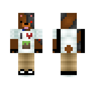 Ilove MC tean bear 3D