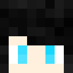 Cyan Tank-top with Black Adidas - Female Minecraft Skins - image 3