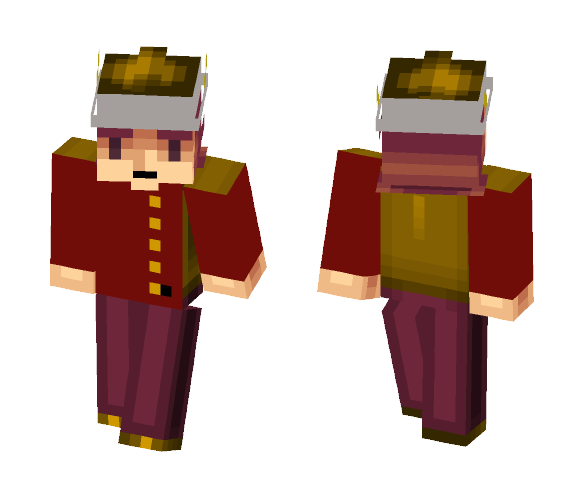 Part green lantern jay Garrick fake - Comics Minecraft Skins - image 1