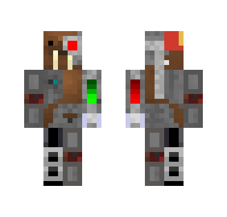 Battle Walrus with a Fez - Interchangeable Minecraft Skins - image 2