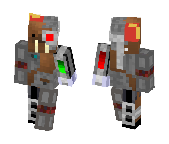 Battle Walrus with a Fez - Interchangeable Minecraft Skins - image 1