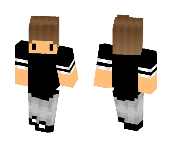 Baseball Tee - Male Minecraft Skins - image 1