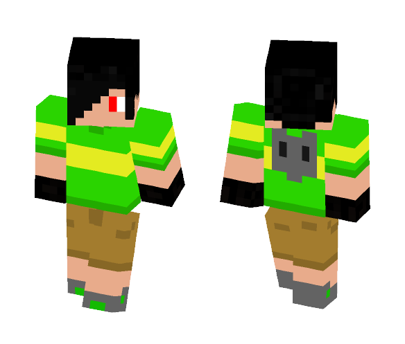 Skywarped33 x Chara - Male Minecraft Skins - image 1