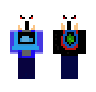 Double Sided Scream Mask Guy - Male Minecraft Skins - image 2