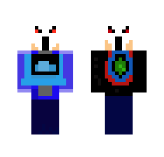 Double Sided Scream Mask Guy