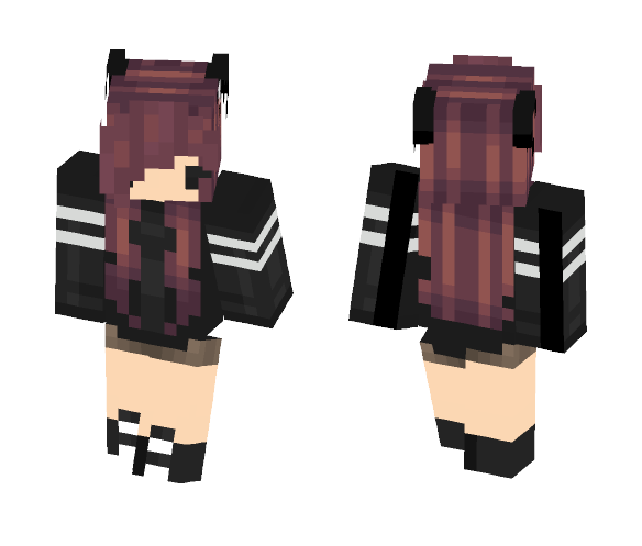 ✾Neko Chibi ✾ [Chibi Girl] - Female Minecraft Skins - image 1