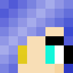 Download Free Blue Girl Skin for Minecraft image 3 Blue Girl - Girl Minecraft Skins - image 3