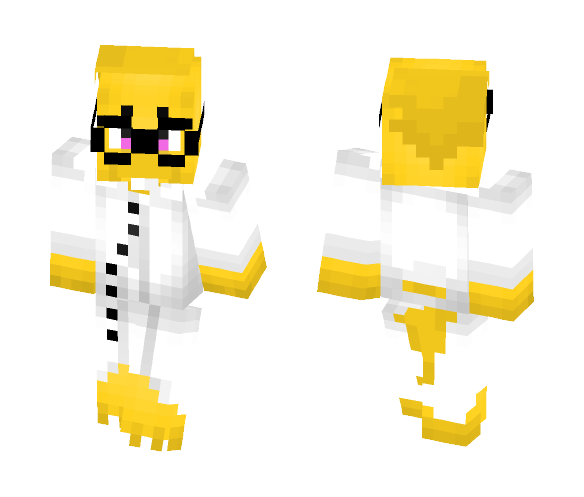 Alphys - Female Minecraft Skins - image 1