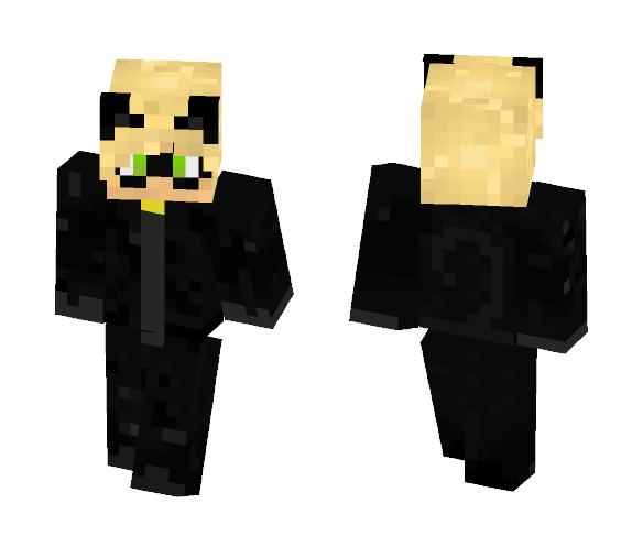 Cat Noir - Cat Minecraft Skins - image 1