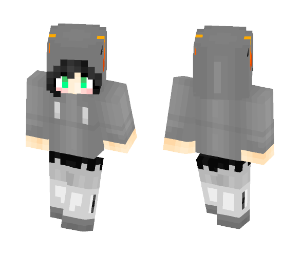 Joey Claire Horns - Female Minecraft Skins - image 1