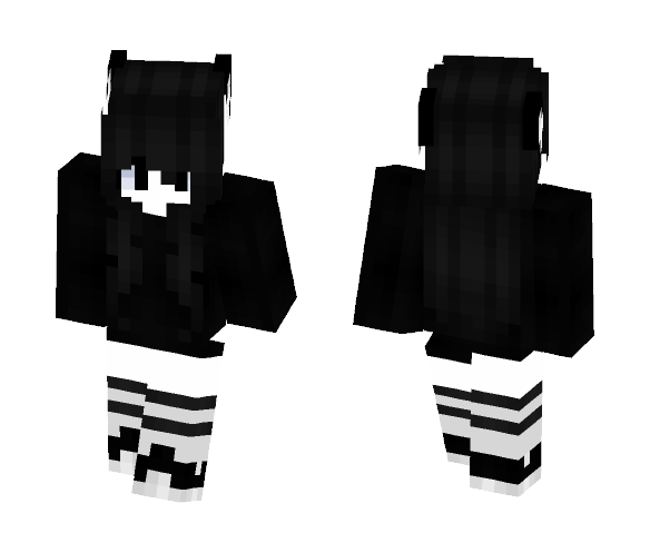 Dark | Wolf Girl - Girl Minecraft Skins - image 1