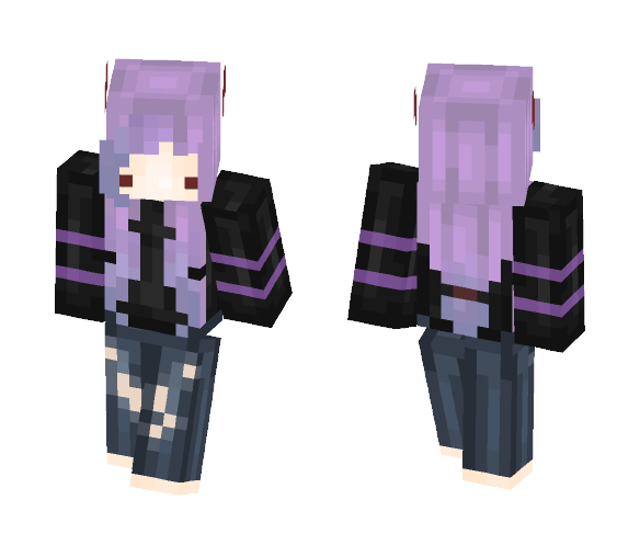 Download Free Lil Demon ~ Old Skin for Minecraft image 1 Lil Demon ~ Old - Female Minecraft Skins - image 1