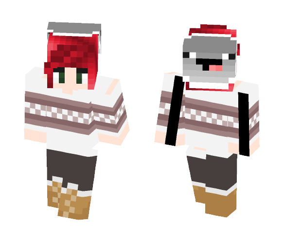 Download Free MyStreet Themed Winter Skin Skin for Minecraft image 1 MyStreet Themed Winter Skin - Male Minecraft Skins - image 1