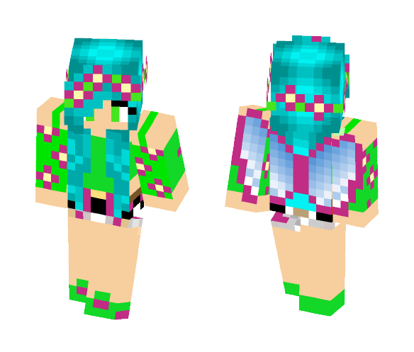 ????flower fairy???? - Female Minecraft Skins - image 1