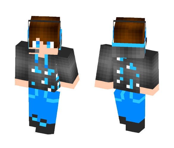 Diamond ore boy - Boy Minecraft Skins - image 1