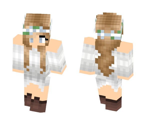 Download Free Girl skin Skin for Minecraft image 1 Girl skin - Girl Minecraft Skins - image 1