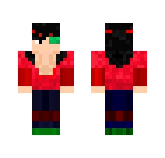 super saiyan 4 bardock - Male Minecraft Skins - image 2