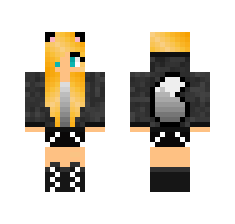 fille loup blonde