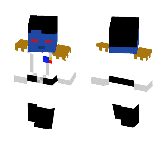 Download Free Grand Admiral Thrawn Skin for Minecraft image 1 Grand Admiral Thrawn - Male Minecraft Skins - image 1