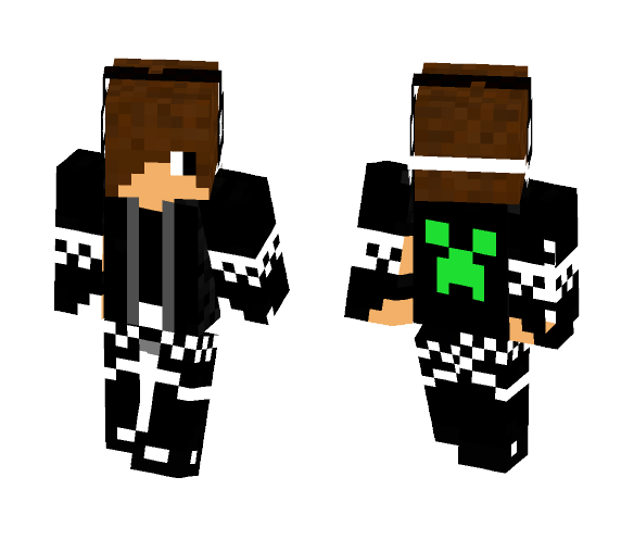 Download Free My First Skin Ever Made White Teen Skin for Minecraft image 1 My First Skin Ever Made White Teen - Male Minecraft Skins - image 1