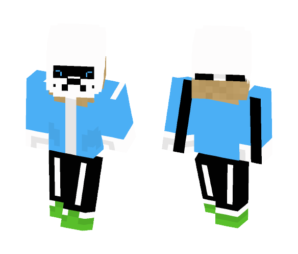 sans. | UT Sans Series - Male Minecraft Skins - image 1