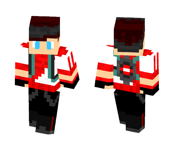 Pokemon Valor (UPDATED) - Male Minecraft Skins - image 1
