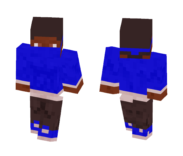 Crip - Male Minecraft Skins - image 1