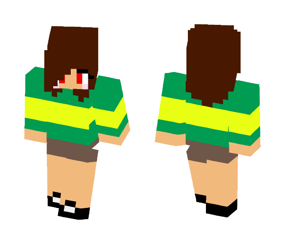 ~Undertale~Chara~FirstFallenHuman~ - Female Minecraft Skins - image 1