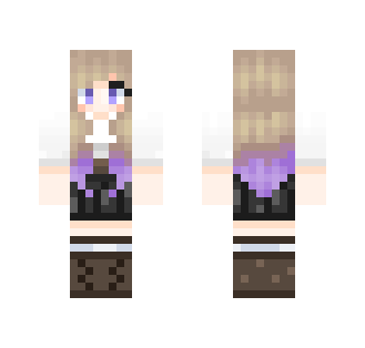 seokjin ・ﾟ: *✧ autumn ombre - Female Minecraft Skins - image 2