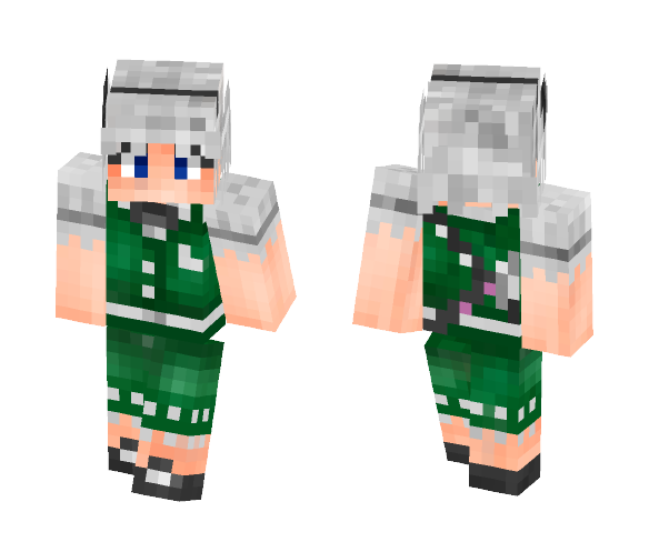 Youmu Konpaku - Female Minecraft Skins - image 1