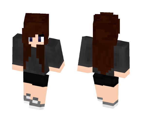 brunette girl - Girl Minecraft Skins - image 1