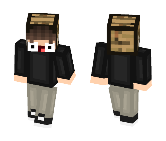 Crafting head - Male Minecraft Skins - image 1