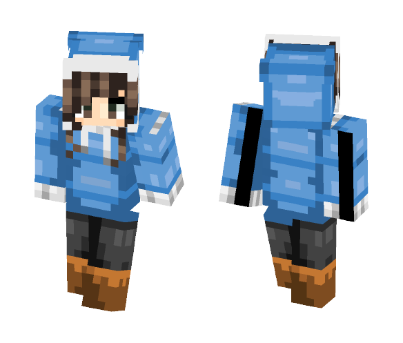I was cold - Female Minecraft Skins - image 1