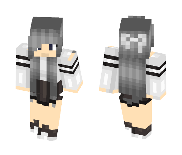 Grey - Female Minecraft Skins - image 1