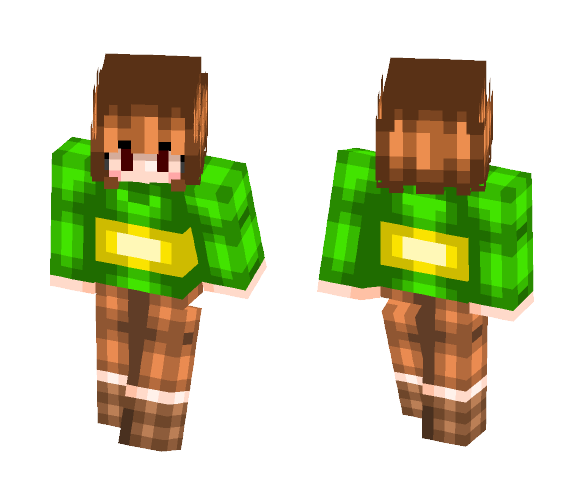 Chara (REDO) - Interchangeable Minecraft Skins - image 1
