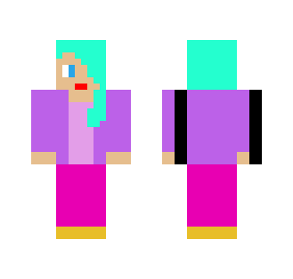 Teal-Haired Girl