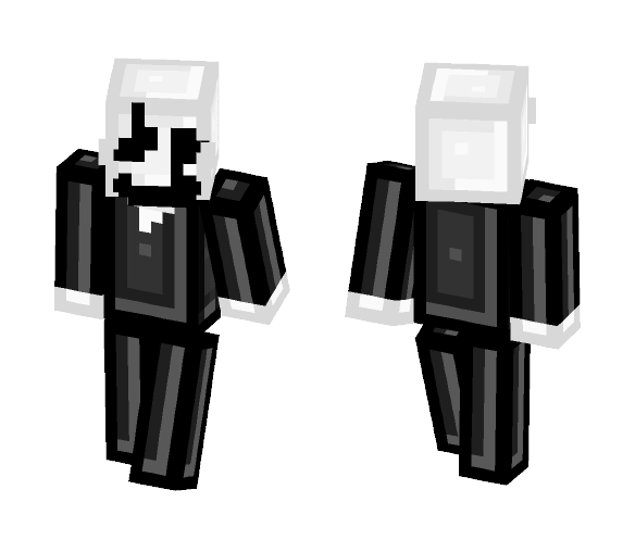 W. D. Gaster -Gaster Series- - Male Minecraft Skins - image 1