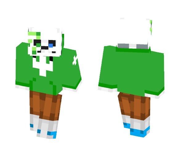 Anti-Virus Sans - Male Minecraft Skins - image 1