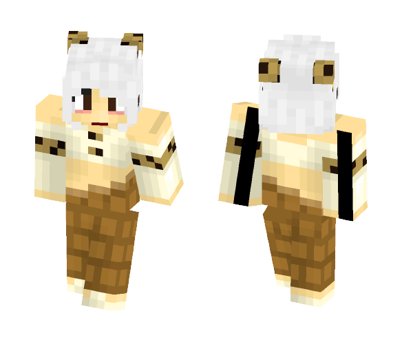 Cookie Dough Ice Cream Girl - Girl Minecraft Skins - image 1
