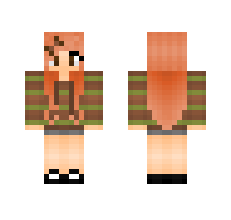 -Warm, cosy ginger girl- - Interchangeable Minecraft Skins - image 2
