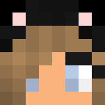 Cat hoodie girl - Cat Minecraft Skins - image 3