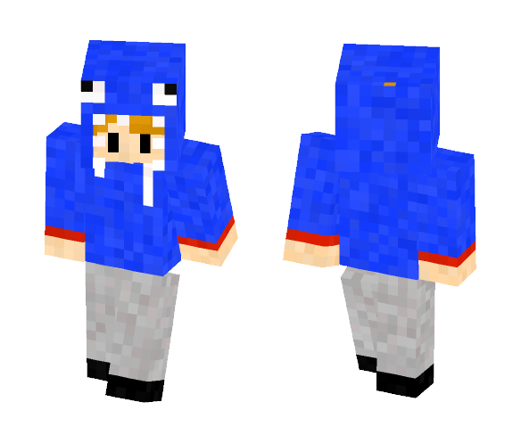 Squid Hoodie - Male Minecraft Skins - image 1