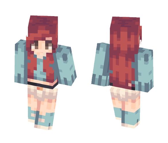 I'm back xx // For Heidi - Female Minecraft Skins - image 1