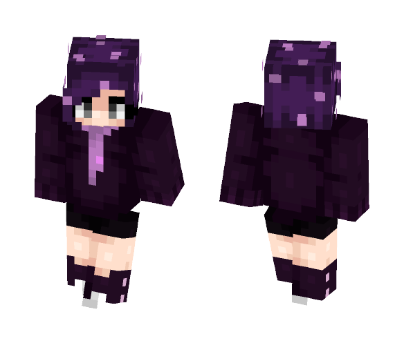 Endermites Are Underrated - Female Minecraft Skins - image 1