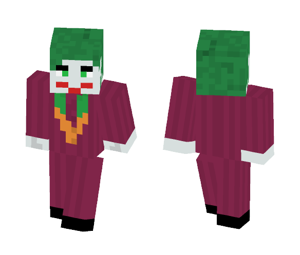 The Joker - Comics Minecraft Skins - image 1