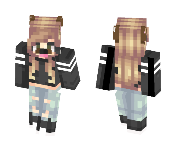 Snapchat Filter?¿ || Goatee - Female Minecraft Skins - image 1