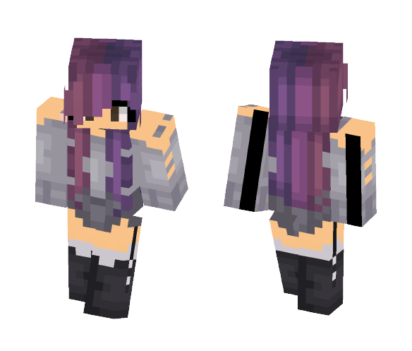 Download Free I'm Just A Girl Skin for Minecraft image 1 I'm Just A Girl - Girl Minecraft Skins - image 1