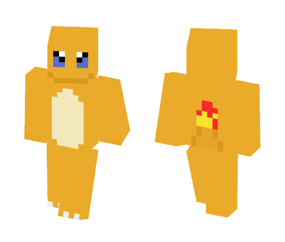 Charmander - Interchangeable Minecraft Skins - image 1